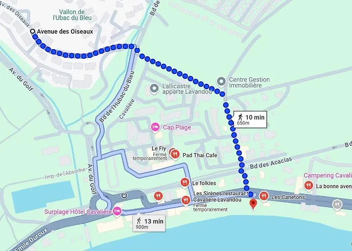 Les Plages De Cavaliere T2 公寓 *